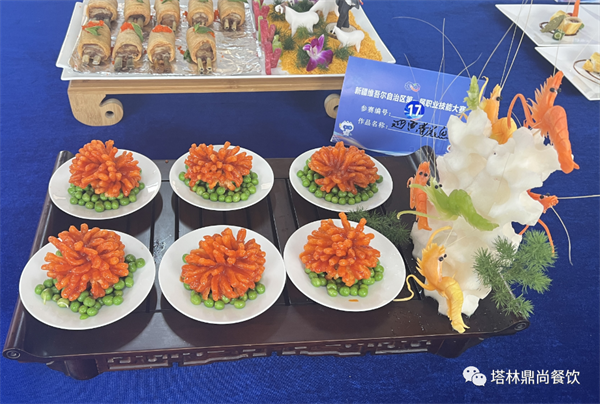 热烈祝贺米兰在线登录马忠文荣获自治区第一届职业技能大赛“中式烹调”项目优胜奖。